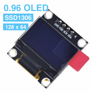 0.96 OLED SSD1306 128x64 Display