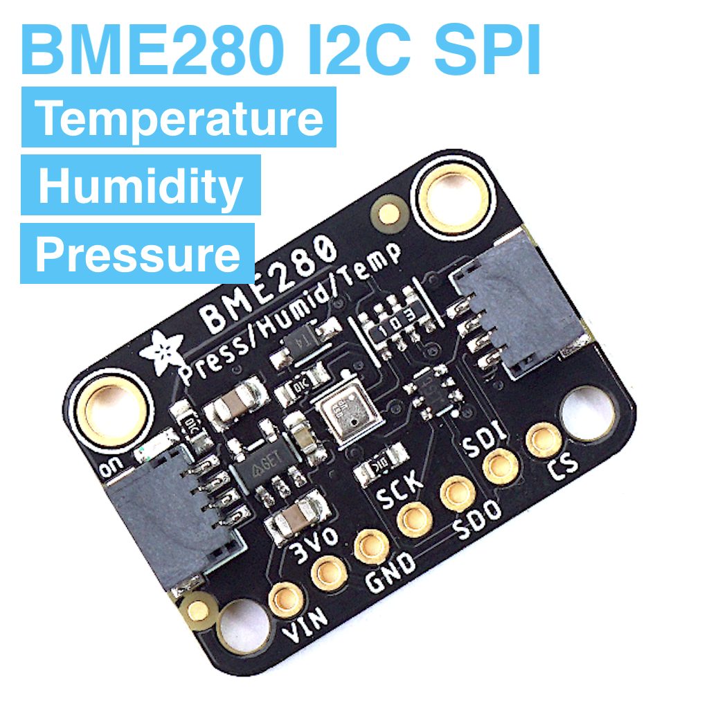 Adafruit BME280 I2C or SPI Temperature Humidity Pressure Sensor
